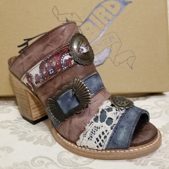 Freebird by Steven Shoes - NIB Freebird by Steven "Budha" Peeptoe Mules